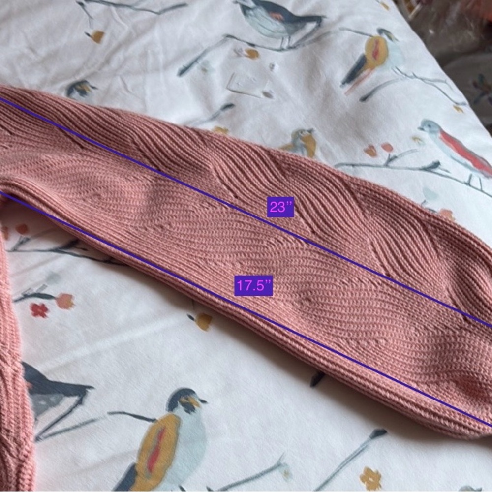 NEW LOFT Soft Pink Cardigan Sweater. Size M. - Picture 9 of 9